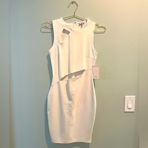 Size small, white cut-out, Tobi dress